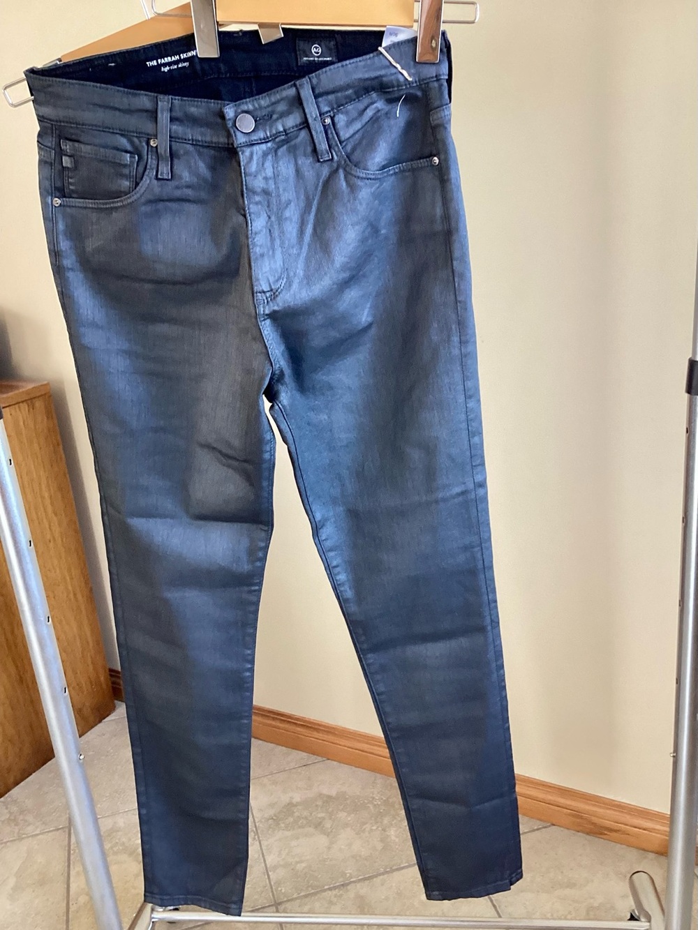 AG Adriano Goldschmied Women's Skinny Jeans in Black